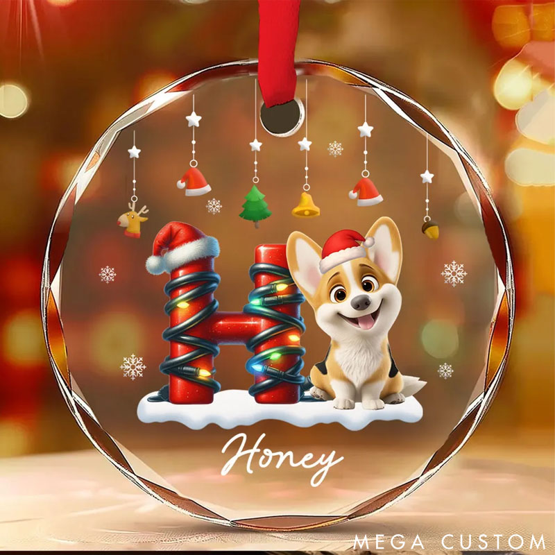 Personalized Dog Lover this is Yours Christmas Ornament