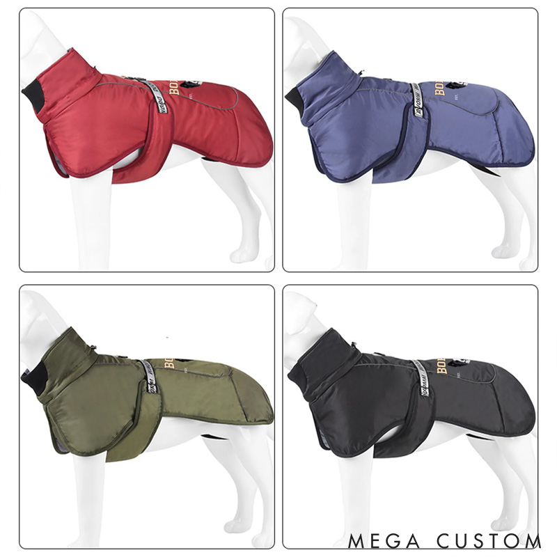 Personalized Funny Face Photo Adjustable Dog Coat Jacket with Name and Year Pet Supplies Winter Daily Use Pet Party Gift for Dog Owners Lovers