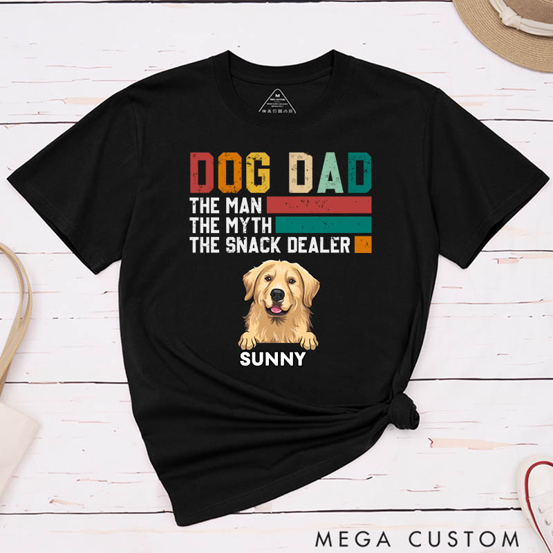 Personalized Official Treat Distributor T-Shirt Gifts for Pet Lover for Dog Lover