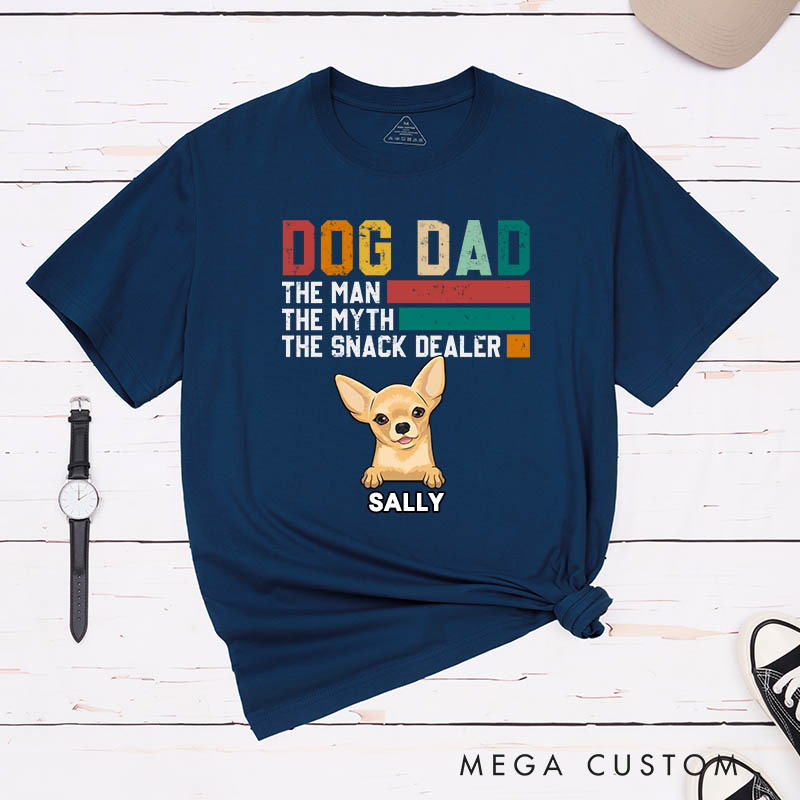 Personalized Official Treat Distributor T-Shirt Gifts for Pet Lover for Dog Lover