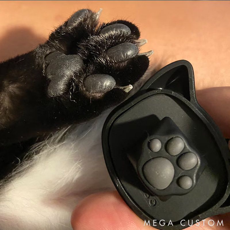 Personalized Paw Multi-Color Artisan Keycap Mechanical Keyboard Gift for Pet Lover