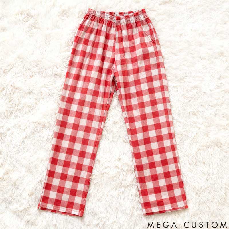 Personalized Pet Custom Photo Funny Dog Cat Pet Human Face Family Pajamas