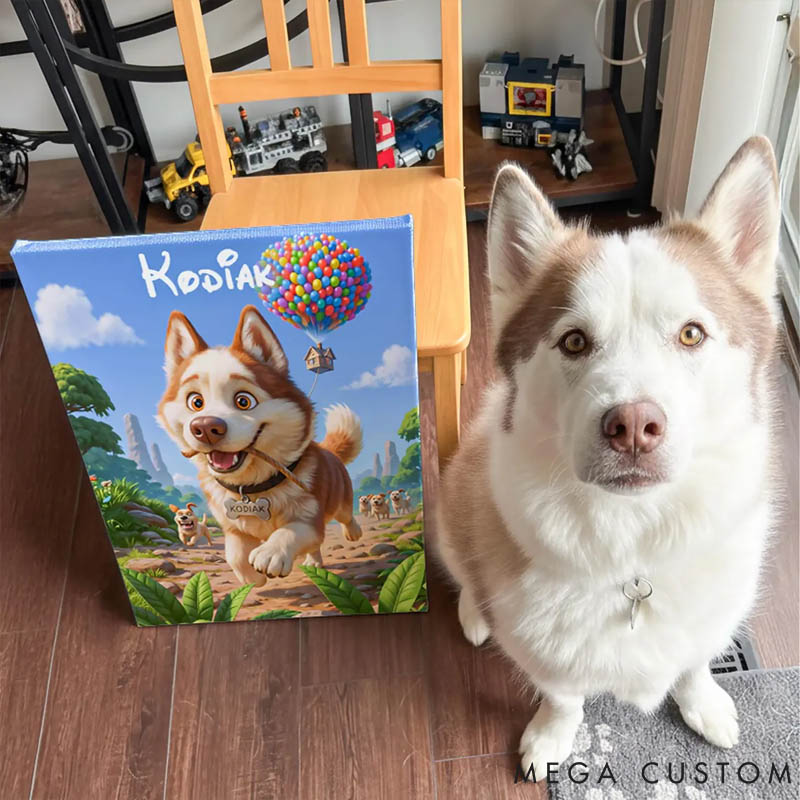 Personalized Pet Lover Cartoon Pet Portrait Dog Cartoon Portrait Cat