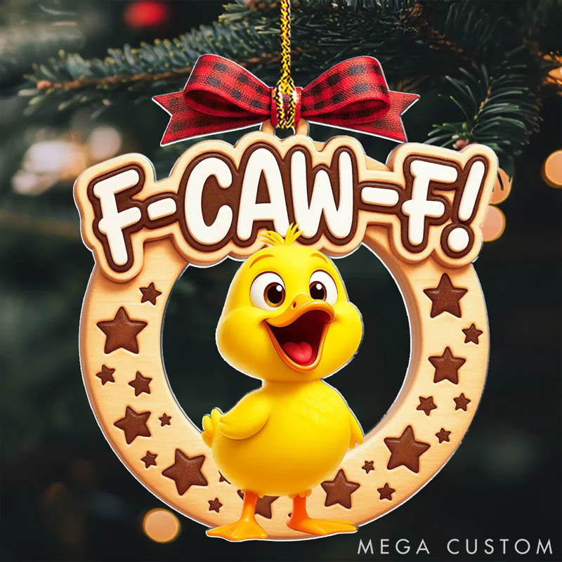 Personalized Pet Lover Chaos Comes At Weird Frequency Christmas Ornament