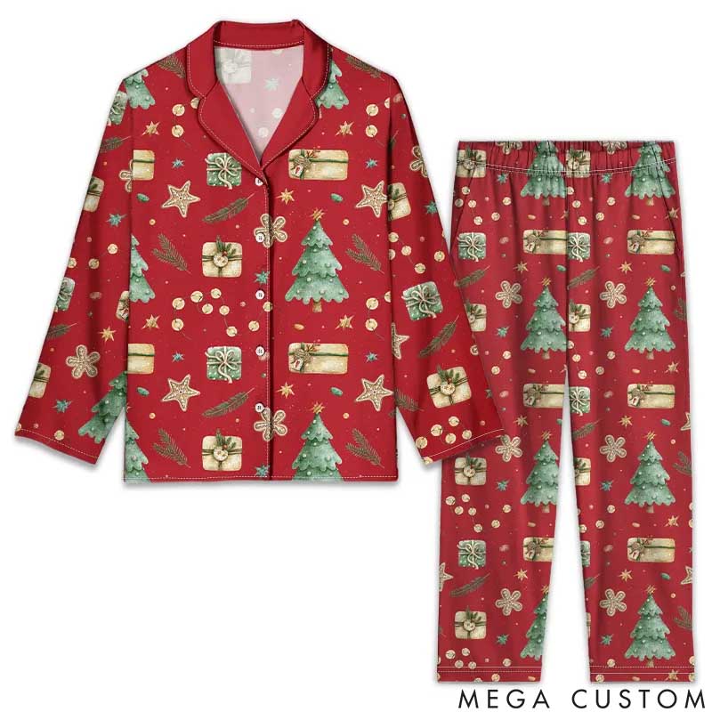 Personalized Pet Lover Custom Photo Dog Cat Mom Dad Pajamas Set