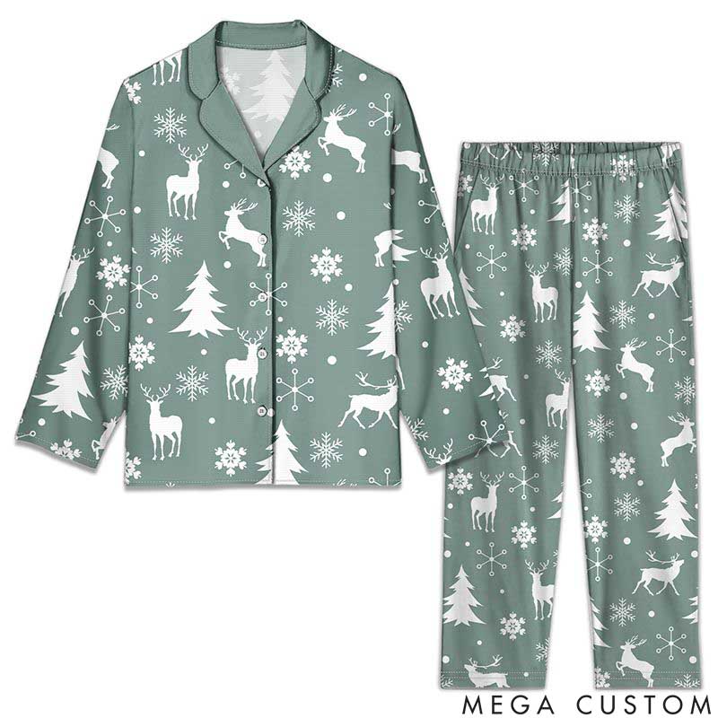 Personalized Pet Lover Custom Photo Dog Cat Mom Dad Pajamas Set