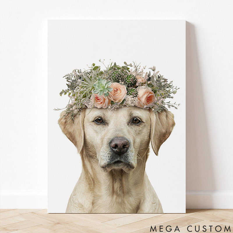 Personalized Pet Lover Desert Pet Portrait