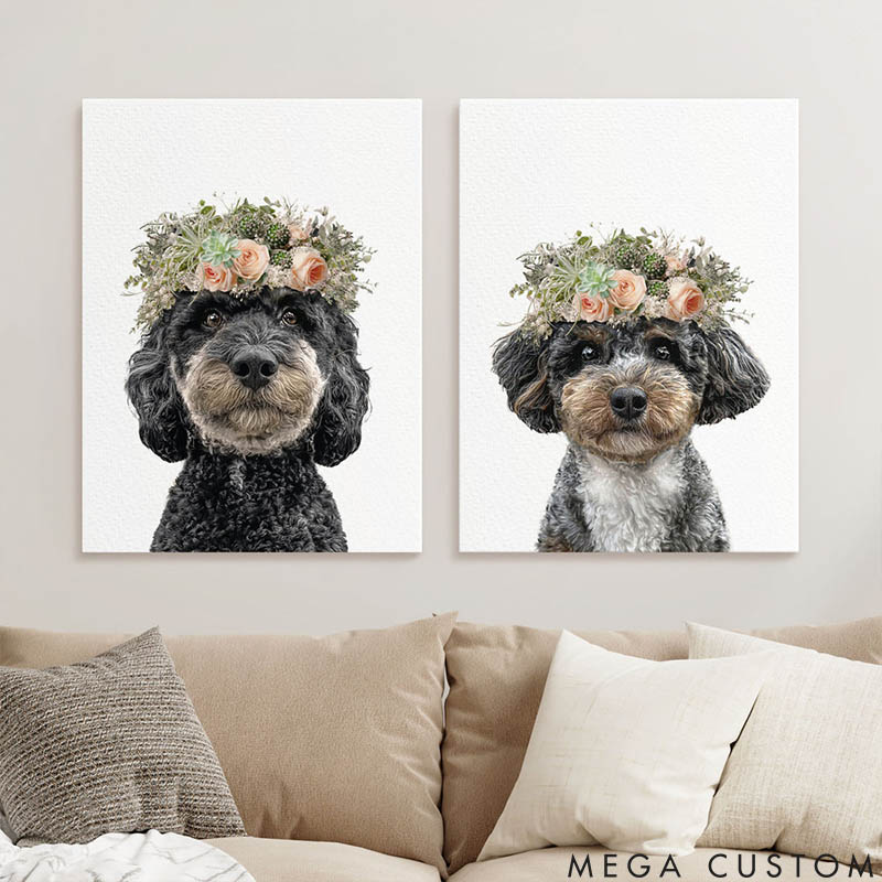 Personalized Pet Lover Desert Pet Portrait