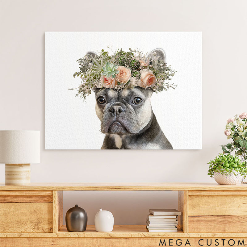 Personalized Pet Lover Desert Pet Portrait