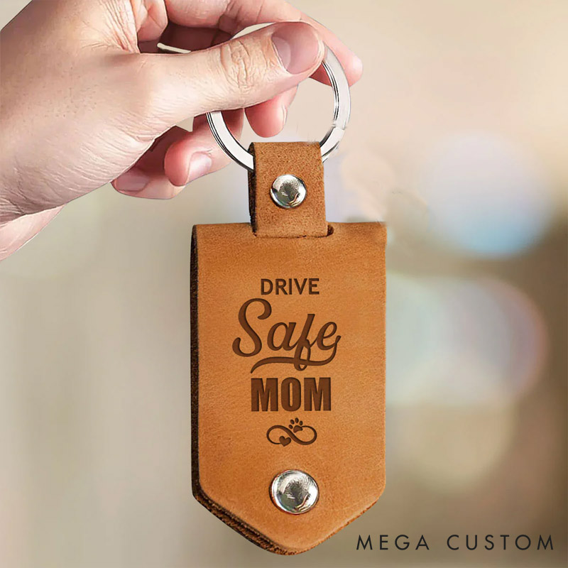 Personalized Pet Lover Dont Leave Me Starving Pet Mom Keychains