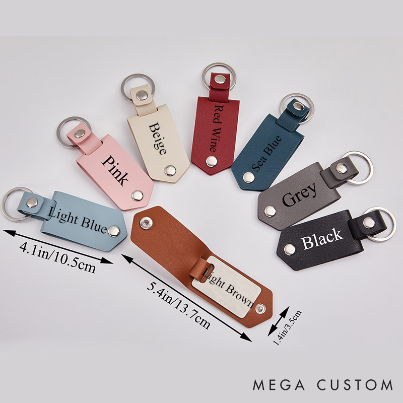 Personalized Pet Lover Dont Leave Me Starving Pet Dad Keychains