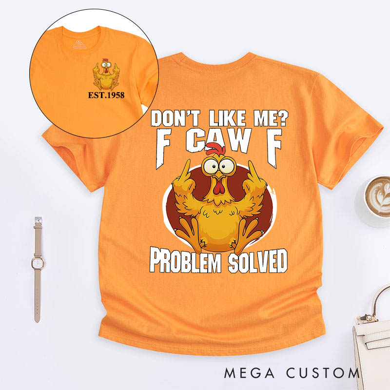 Personalized Pet Lover Dont Like Me T-Shirt