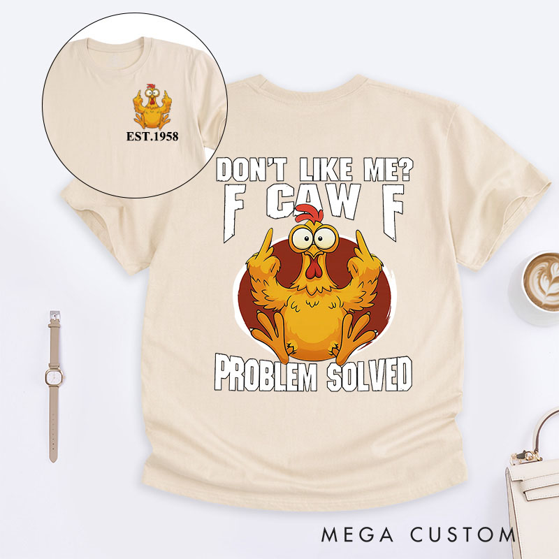 Personalized Pet Lover Dont Like Me T-Shirt