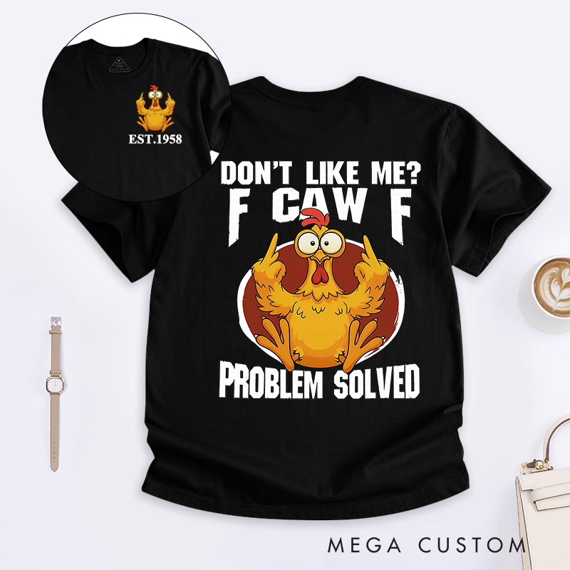 Personalized Pet Lover Dont Like Me T-Shirt