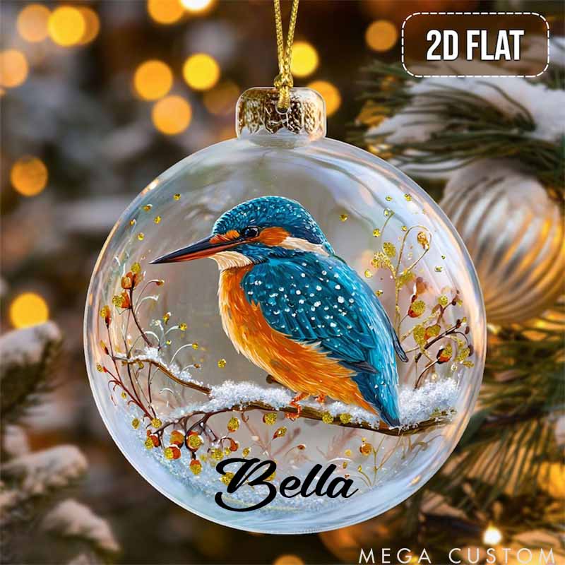 Personalized Pet Lover Flying Animal Christmas Ornament