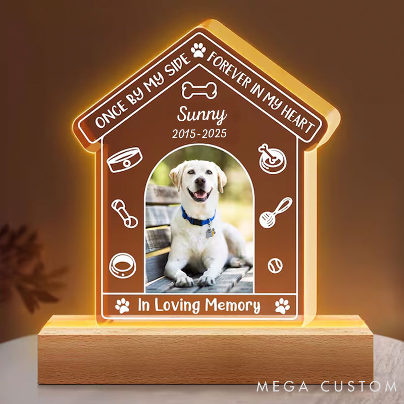 Personalized Pet Lover Forever Home Pet Light