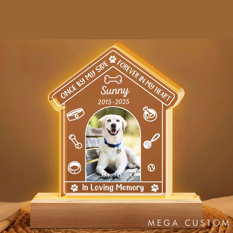 Personalized Pet Lover Forever Home Pet Light