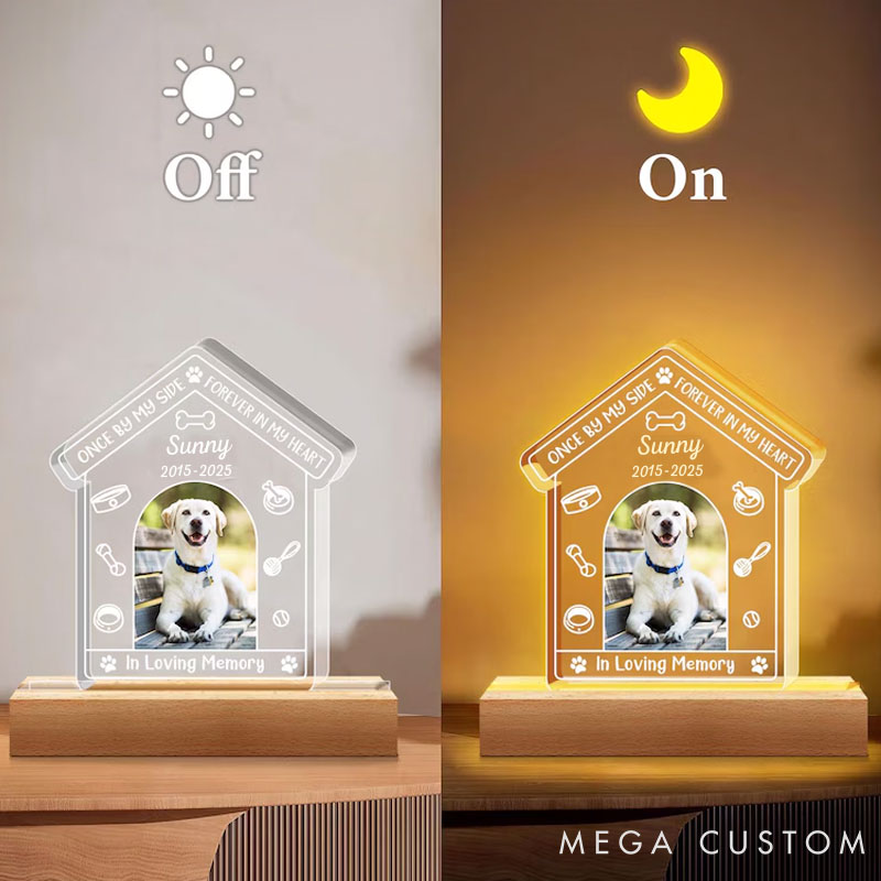 Personalized Pet Lover Forever Home Pet Light