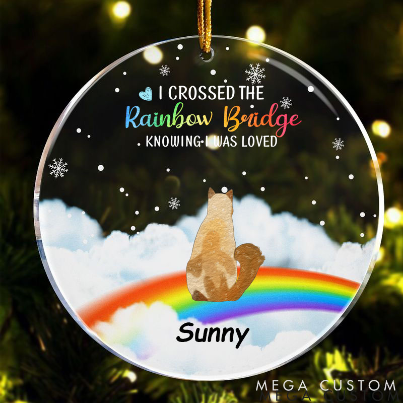 Personalized Pet Lover Forever Loved Ornament