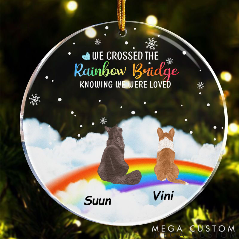 Personalized Pet Lover Forever Loved Ornament