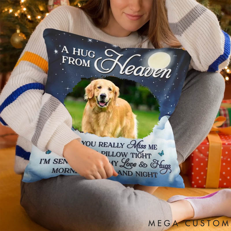 Personalized Pet Lover Forever Remembered Throw Pillow