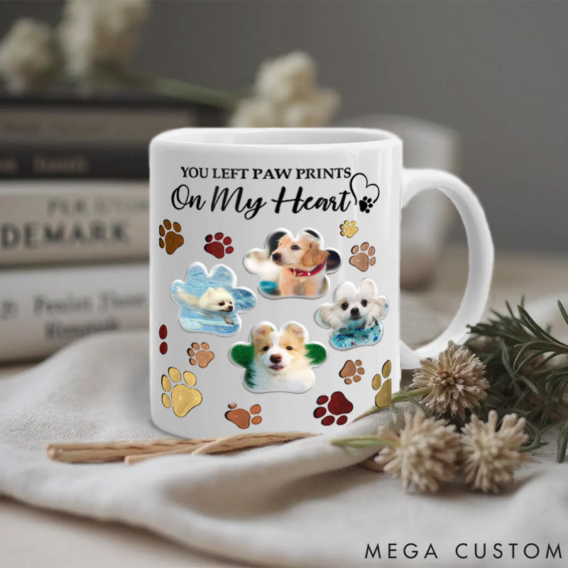 Personalized Pet Lover Forever in My Heart Mugs