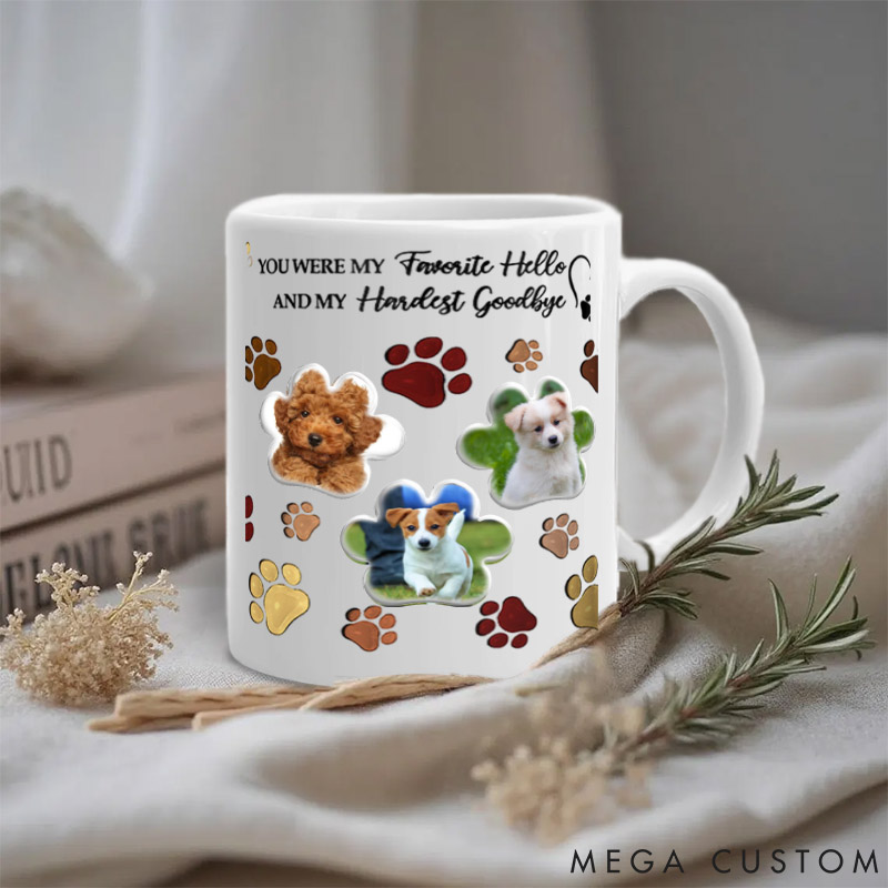 Personalized Pet Lover Forever in My Heart Mugs