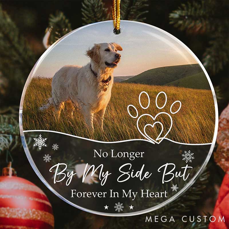 Personalized Pet Lover Forever in My Heart Ornament