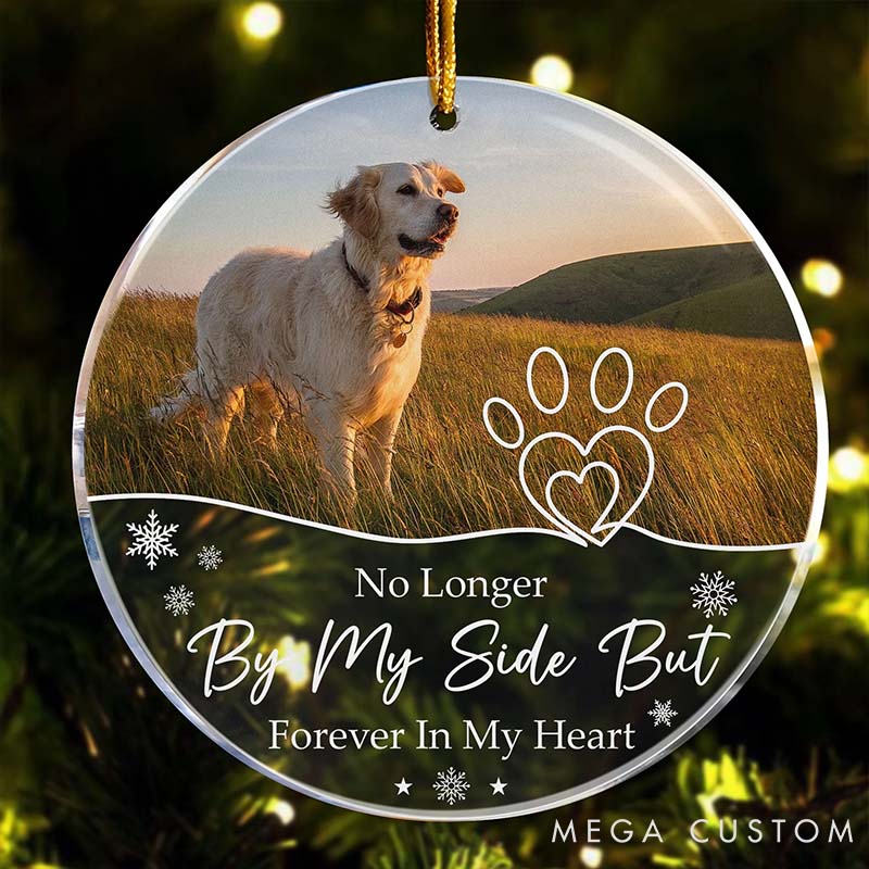 Personalized Pet Lover Forever in My Heart Ornament