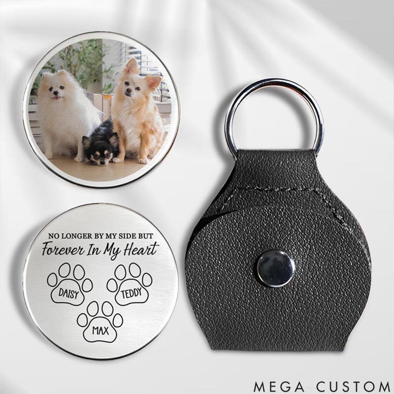 Personalized Pet Lover Forever in My Heart Pocket Hug