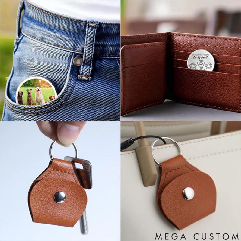 Personalized Pet Lover Forever in My Heart Pocket Hug