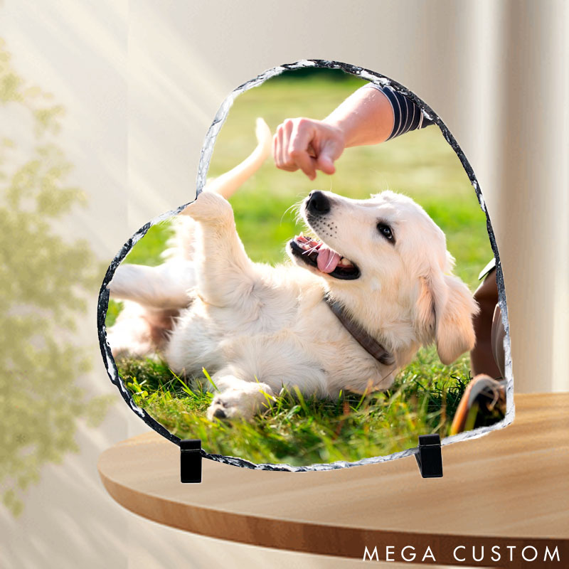 Personalized Pet Lover Forever in Over Hearts Memorial Garden Stone