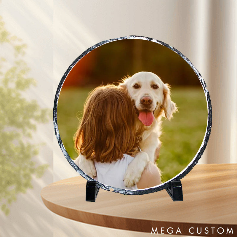 Personalized Pet Lover Forever in Over Hearts Memorial Garden Stone