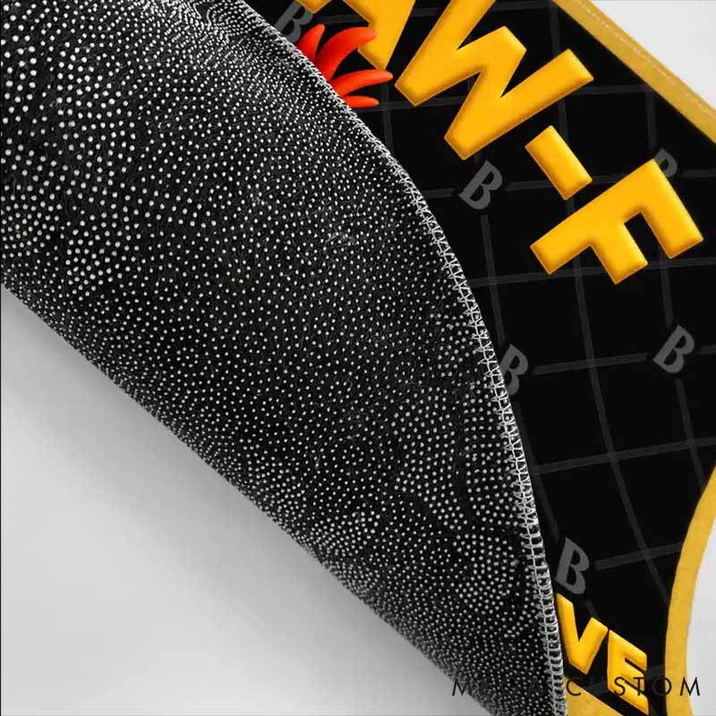 Personalized Pet Lover Funny Chicken F Caw F Alcohol And Treats Doormat