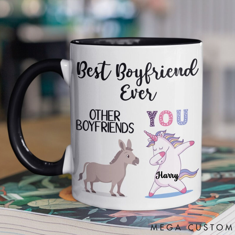 Personalized Pet Lover Funny Girlfriend Funny Boyfriend Best Wife Ever Mug