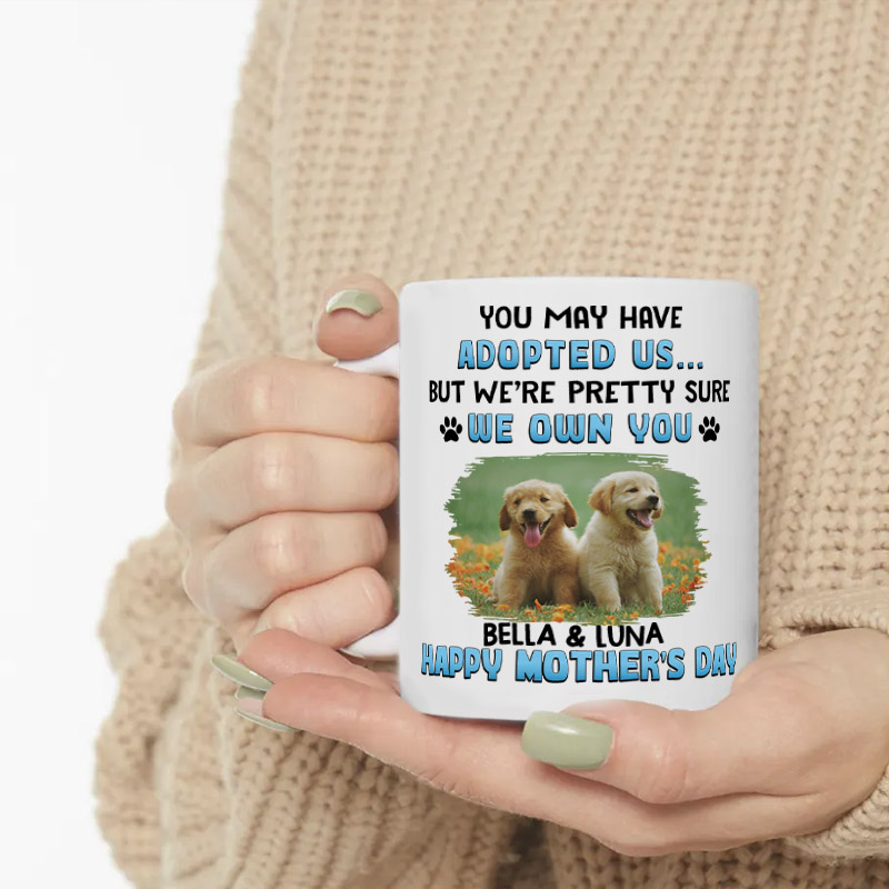 Personalized Pet Lover I Own You Mugs