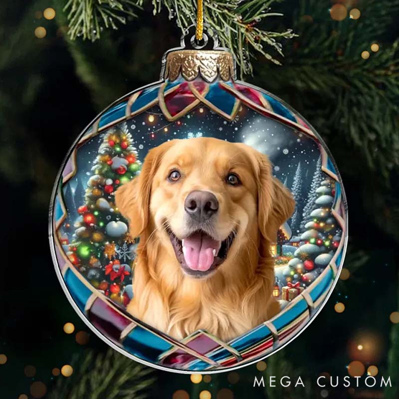 Personalized Pet Lover Make Our Lives Whole Christmas Ornament