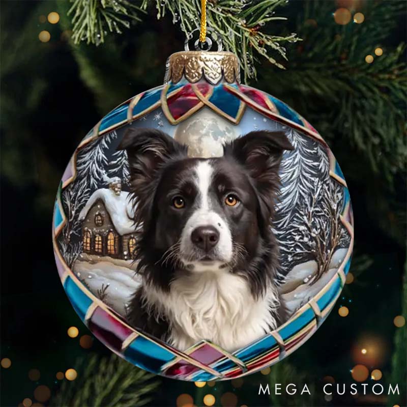 Personalized Pet Lover Make Our Lives Whole Christmas Ornament