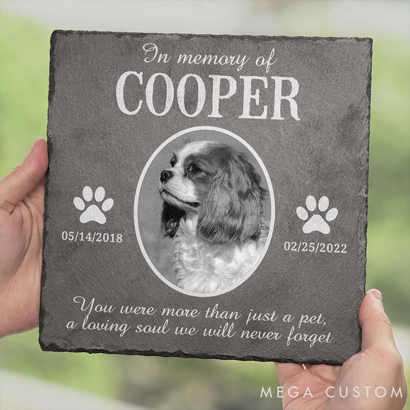 Personalized Pet Lover Memorial Garden Stone