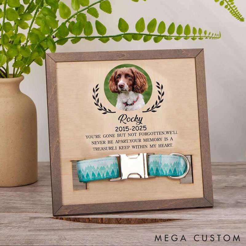 Personalized Pet Lover Memorial Pet Sign Pet Collar Holder