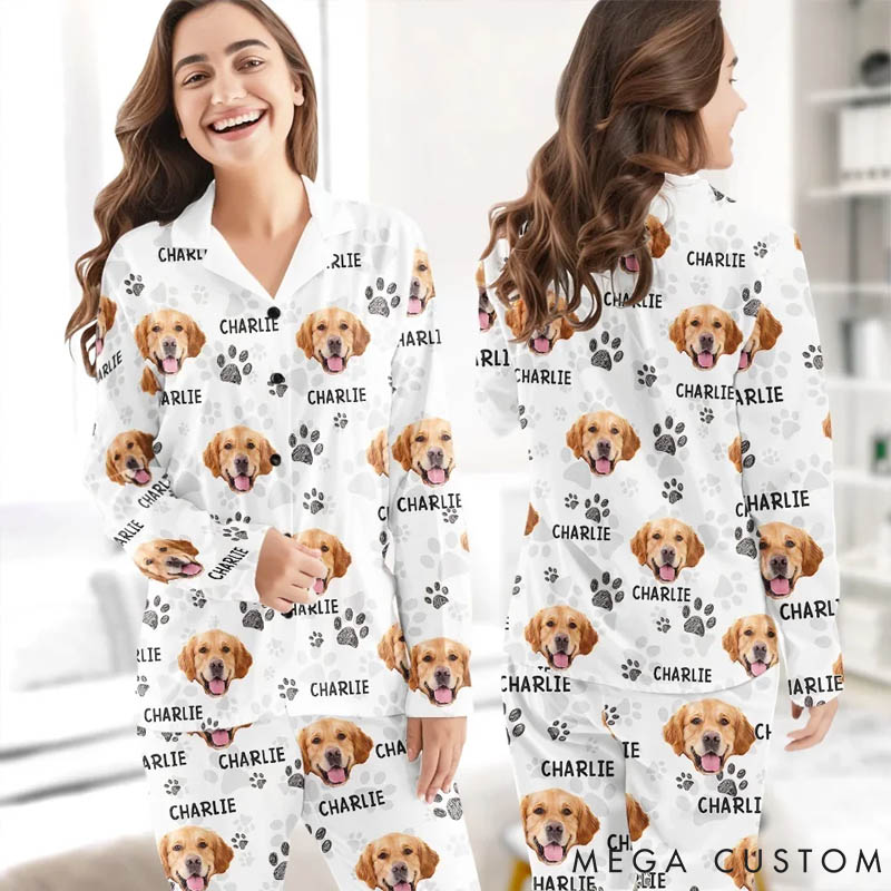 Personalized Pet Lover My Best Friend Has Four Paws Pajamas