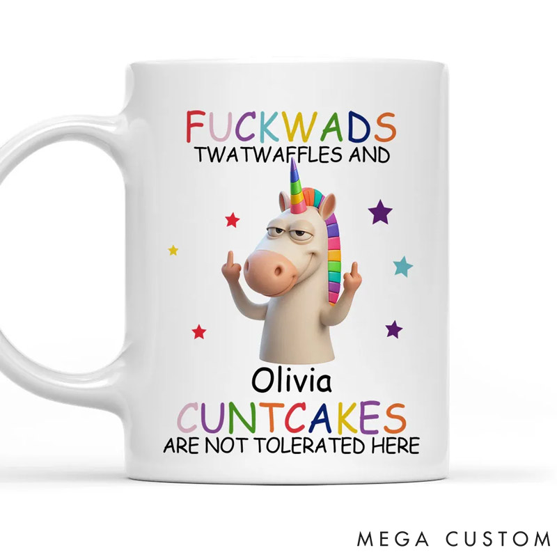 Personalized Pet Lover Not Tolerated Here Mug