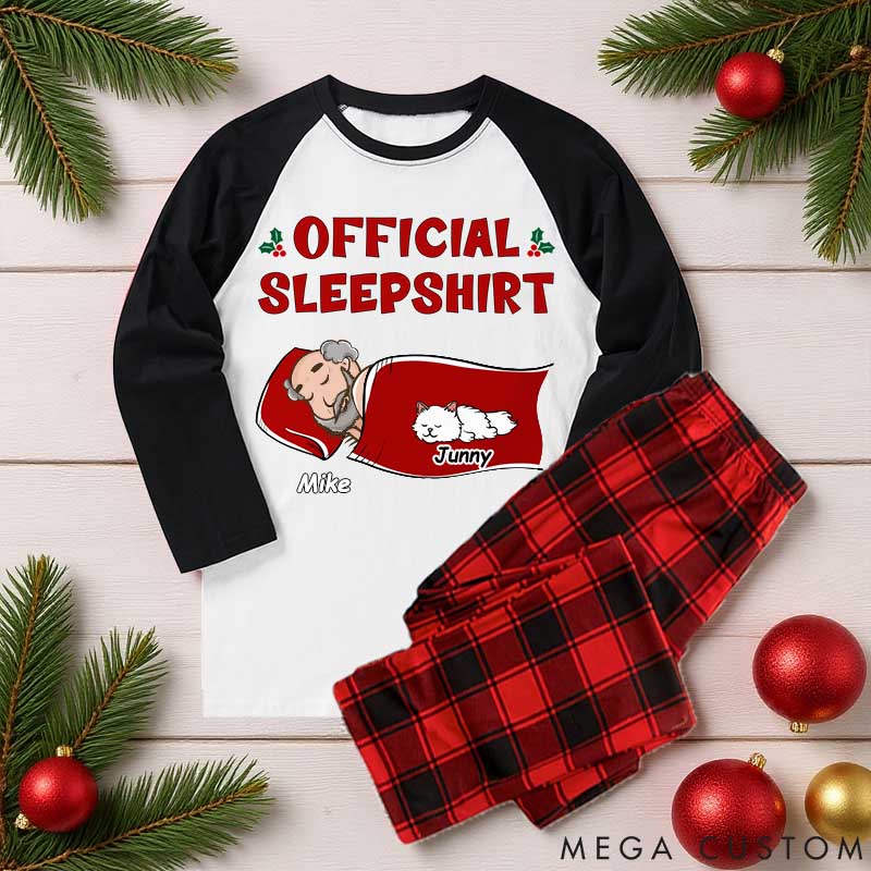 Personalized Pet Lover Official Sleepshirt