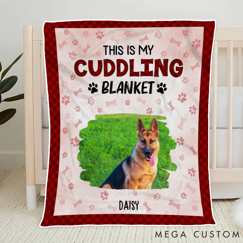 Personalized Pet Lover Our Baby Pets Cuddling Throw Blanket