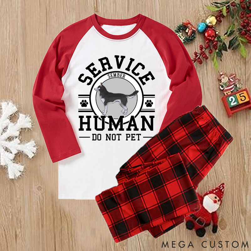 Personalized Pet Lover Pajama Shirt Family Matching