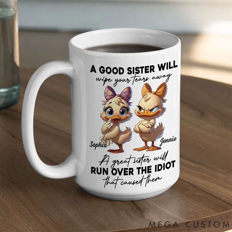 Personalized Pet Lover Partners In Sister Mug