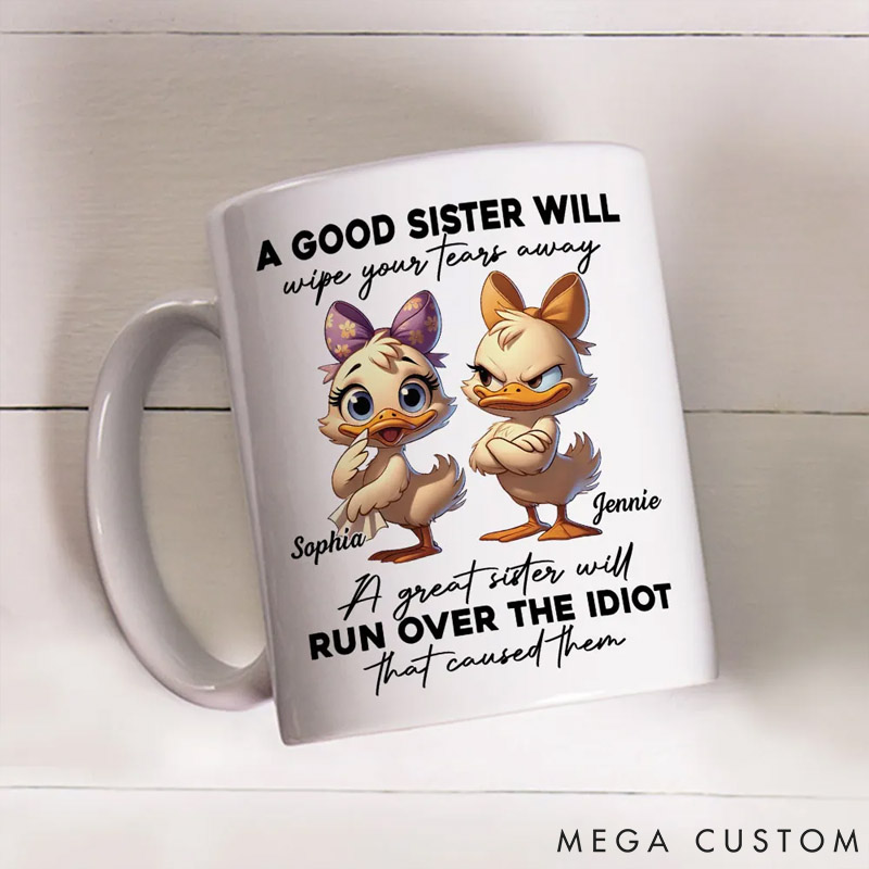 Personalized Pet Lover Partners In Sister Mug