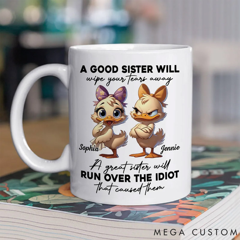 Personalized Pet Lover Partners In Sister Mug