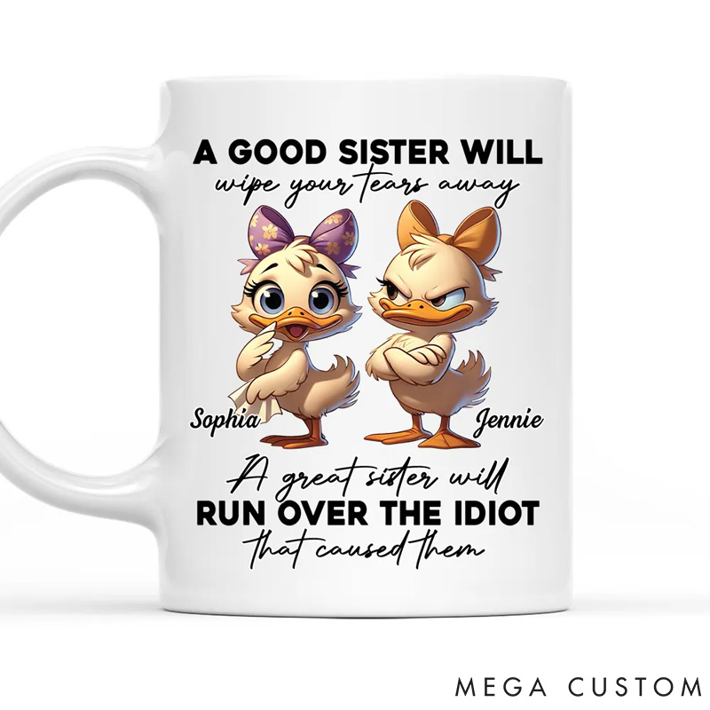 Personalized Pet Lover Partners In Sister Mug