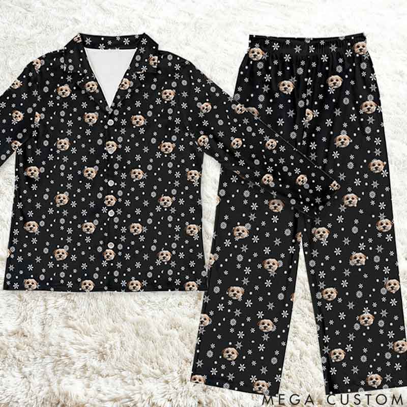 Personalized Pet Lover Pet Face Pajamas